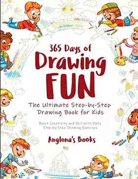 Couverture du produit · 365 Days of Drawing Fun: Boost Creativity and Skill with Daily Step-by-Step Drawing Exercises