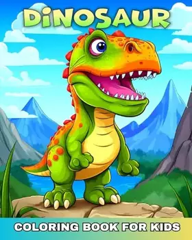 Couverture du produit · Dinosaur Coloring Book for Kids: Cute Dinosaur Coloring Pages for Kids