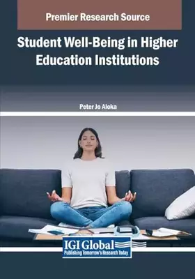 Couverture du produit · Student Well-being in Higher Education Institutions