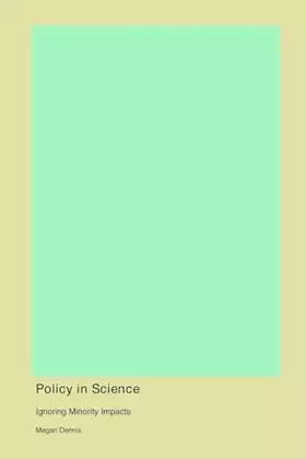 Couverture du produit · Policy in Science