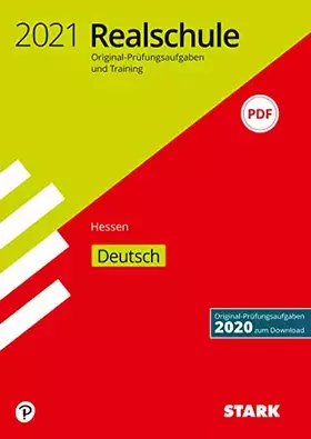 Couverture du produit · STARK Original-Prüfungen und Training Realschule 2021 - Deutsch - Hessen (STARK-Verlag - Abschlussprüfungen)