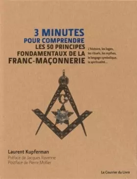 Couverture du produit · 3 minutes pour comprendre les 50 principes fondamentaux de la franc-maçonnerie