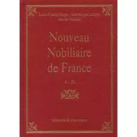 Couverture du produit · Nouveau Nobiliaire de France tome III M-Z