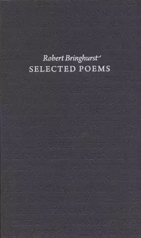 Couverture du produit · Selected Poems