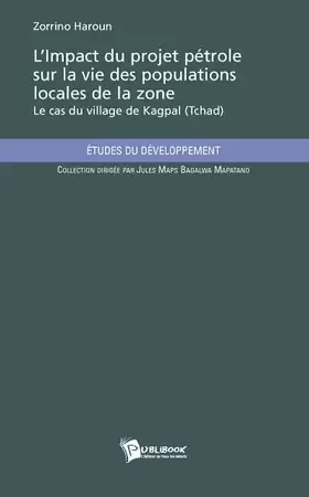 Couverture du produit · L'impact du projet pétrole sur la vie des populations locales de la zone