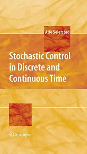 Couverture du produit · Stochastic Control in Discrete and Continuous Time
