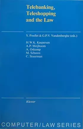 Couverture du produit · Telebanking, Teleshopping and the Law