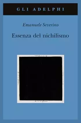Couverture du produit · Essenza del nichilismo