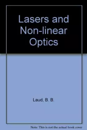 Couverture du produit · Lasers and Non-Linear Optics