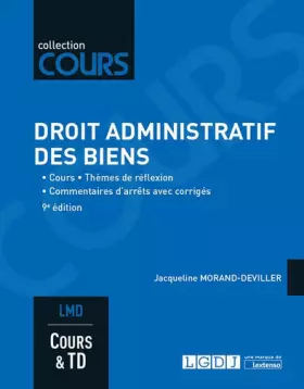 Couverture du produit · Droit administratif des biens, 9ème Ed.