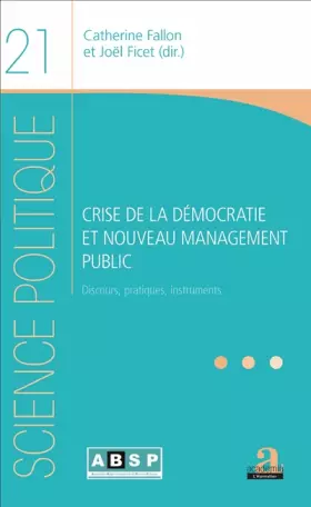 Couverture du produit · CRISE DE LA DEMOCRATIE ET NOUVEAU MANAGEMENT PUBLIC