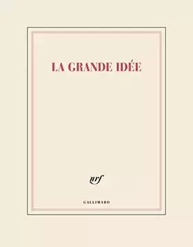 Couverture du produit · Carnet Grand format "La grande idée" (papeterie)