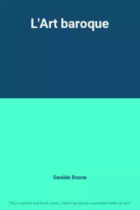 Couverture du produit · L'Art baroque