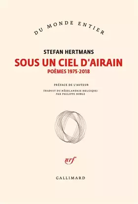 Couverture du produit · Sous un ciel d'airain: Poèmes 1975-2018