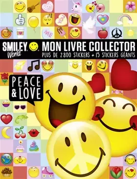 Couverture du produit · Smiley - Mon livre collector Peace & Love