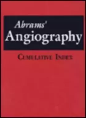 Couverture du produit · Abrams' angiography