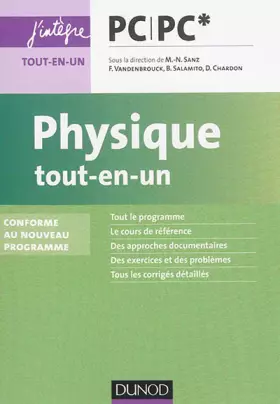 Couverture du produit · Physique tout-en-un PC-PC* - nouveau programme 2014: nouveau programme 2014