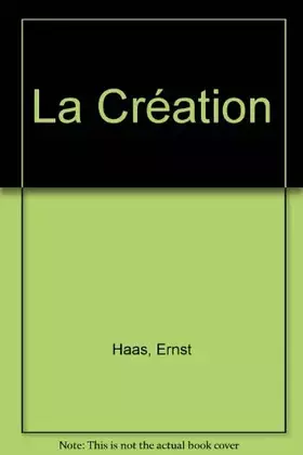 Couverture du produit · La Création