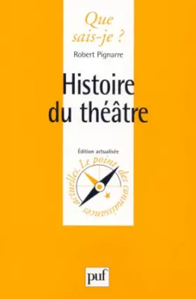 Couverture du produit · Histoire du théâtre