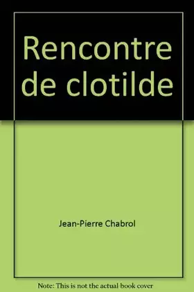 Couverture du produit · CONTES A MI-VOIX Tome 2 : La rencontre de Clotilde