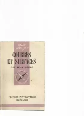 Couverture du produit · Courbes et Surfaces