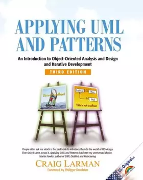 Couverture du produit · Applying UML and Patterns: An Introduction to Object-Oriented Analysis and Design and iterative Development
