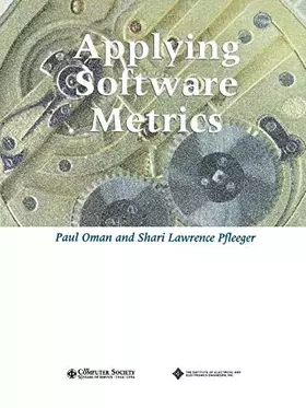 Couverture du produit · Applying Software Metrics (Practitioners)