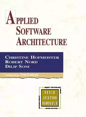 Couverture du produit · Applied Software Architecture