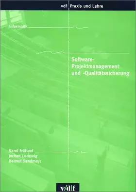 Couverture du produit · Software-Projektmanagement und -Qualitätssicherung (vdf Praxis und Lehre)