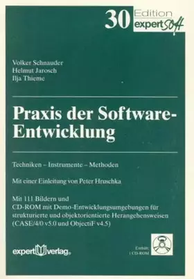 Couverture du produit · Praxis der Software-Entwicklung: Techniken – Instrumente – Methoden (Edition expertsoft)