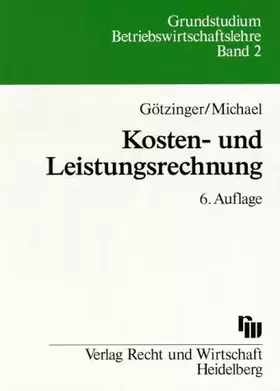 Couverture du produit · Kosten- und Leistungsrechnung. Eine Einführung (Livre en allemand)