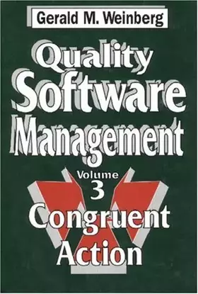 Couverture du produit · Quality Software Management, Vol. 3: Congruent Action