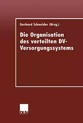 Couverture du produit · Die Organisation des Verteilten DV-Versorgungssystems (German Edition)