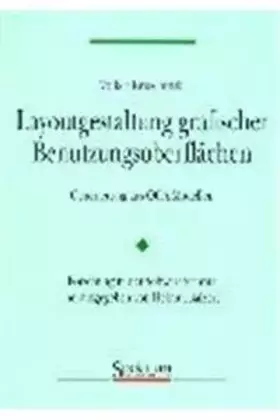 Couverture du produit · Layoutgestaltung grafischer Benutzungsoberflächen: Generierung aus objektorientierten Analysemodellen