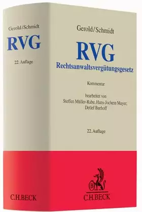 Couverture du produit · Rechtsanwaltsvergütungsgesetz (Grauer Kommentar)