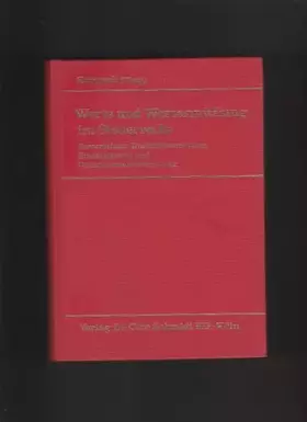 Couverture du produit · Werte und Wertermittlung im Steuerrecht: Steuerbilanz, Einheitsbewertung, Einzelsteuern und Unternehmensbewertung