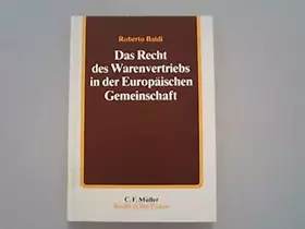 Couverture du produit · Das Recht des Warenvertriebs in der Europäischen Gemeinschaft
