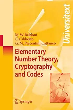 Couverture du produit · Elementary Number Theory, Cryptography and Codes (Universitext)