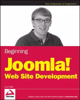 Couverture du produit · Beginning Joomla! Web Site Development