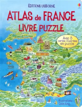 Couverture du produit · ATLAS DE FRANCE LIVRE PUZZLE