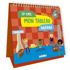 Couverture du produit · Mon tableau mémo anglais du CP au CM2