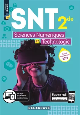 Couverture du produit · Sciences numériques et Technologie (SNT) 2de (2019) - Manuel élève (2019)
