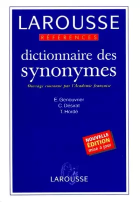 Couverture du produit · DICTIONNAIRE DES SYNONYMES. Edition 1999