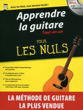Couverture du produit · Apprendre la guitare Tout-en-un pour les Nuls