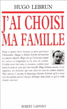 Couverture du produit · J'ai choisi ma famille