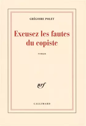 Couverture du produit · Excusez les fautes du copiste