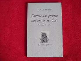 Couverture du produit · Comme une pieuvre que son encre efface