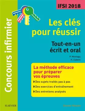 Couverture du produit · Concours Infirmier 2018 Les clés pour réussir Tout-en-un : écrit et oral