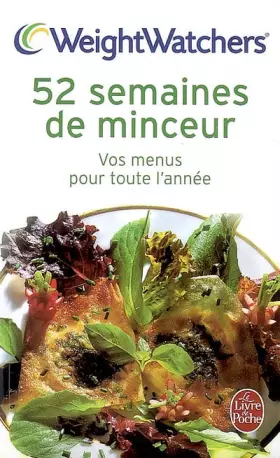 Couverture du produit · 52 semaines de minceur : Vos menus pour toute l'année