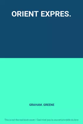 Couverture du produit · ORIENT EXPRES.